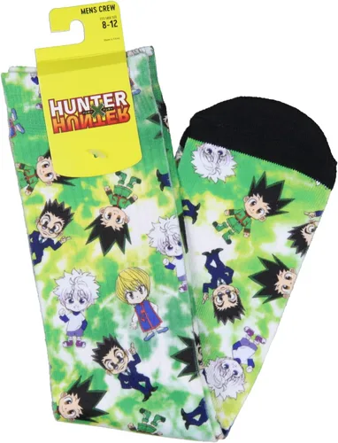 Miniatura 4 de Bioworld Hunter X Hunter Anime Chibi Characters - Calcetines sublimados para adultos, 1 par, Hunter X Hunter 2