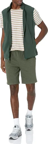 Miniatura 4 de Tienda Essentials - Camiseta polar con cierre completo, para hombre