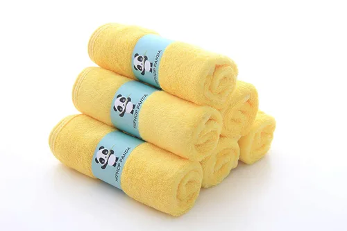 Miniatura 3 de HIPHOP PANDA Toallitas para bebé, rayón hecho de bambú - 2 capas ultra suaves y absorbentes, toallita facial de baño para recién nacidos - toallitas
