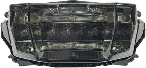 Miniatura 2 de Luces traseras LED secuenciales integradas con lente ahumada para Yamaha FZ-09 MT-09 2017-2020