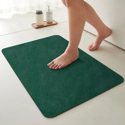 Miniatura 12 de TYUU Tapete de Baño de Halloween, Alfombra de Baño de Halloween Delgada Antideslizante de Secado Rápido Tapete de Baño de Murciélago que Cabe Debajo