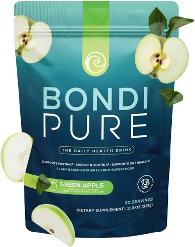 Miniatura 10 de Bondi Pure - Bebida diaria de salud y desintoxicación - Promueve la salud intestinal y el apoyo energético durante una limpieza o ayuno intermitente