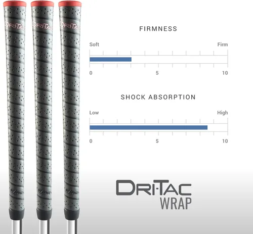 Miniatura 4 de Winn Dri-Tac - Wrap de manija para golf, wrap Dri-Tac., Estándar