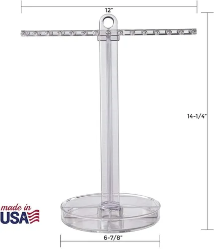 Miniatura 5 de Soporte para collares con bandeja de joyas