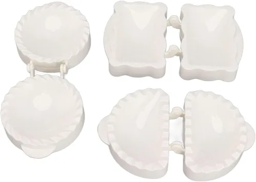 Miniatura 7 de Moldes para tartas de mano, 3 moldes para hornear mini moldes de pastel de mano, moldes de Navidad para tartas de mano, mini máquina para hornear