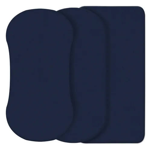 Miniatura 7 de CaSaJa Juego de sábanas de moisés, tacto suave y sedoso con cómoda superficie de siesta para la piel del bebé, flexible se adapta a varios tipos