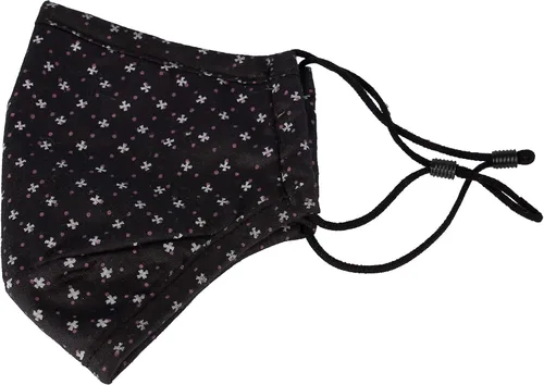 Miniatura 2 de WITHMOONS Cara Algodón Bandana Floral Filtro Bolsillo Múltiples Capas DN1036