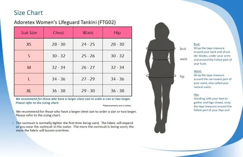 Miniatura 4 de Adoretex Traje de baño tankini de licra Xtra Life de dos piezas para mujer