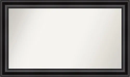 Miniatura 569 de Amanti Art Espejo personalizado, espejo de baño negro puente, espejo de pared o espejo de tocador de baño sobre el fregadero (26 x 26 pulgadas)