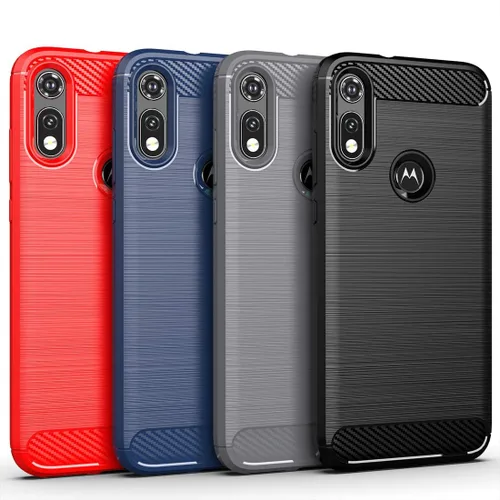 Miniatura 6 de Osophter Funda para Moto E 2020, Moto XT2052-1, funda protectora de goma TPU flexible para Motorola Moto E (2020) (negro)