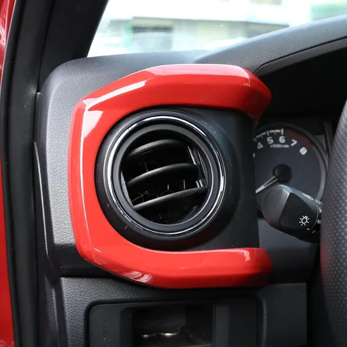 Miniatura 4 de Adhesivos para tablero, consola central para automóvil, de plástico ABS, para apariencia de interior, para Toyota Tacoma 2016 2017 2018 2019 2020
