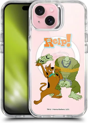 Miniatura 241 de Head Case Designs Funda con licencia oficial de Scooby-Doo Capture Character Art a prueba de golpes [protección de grado militar] compatible