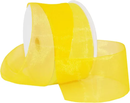 Miniatura 21 de Morex Ribbon 91803/100-609 Cinta de nailon Organdy, 5/8 pulgadas por 100 yardas, color rojo