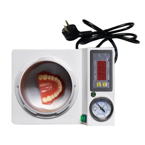Miniatura 8 de Polimerizador de laboratorio de presión de reparación de plantación instantánea de implante portátil 65W, base de prótesis autoconsolidante 4 en 1