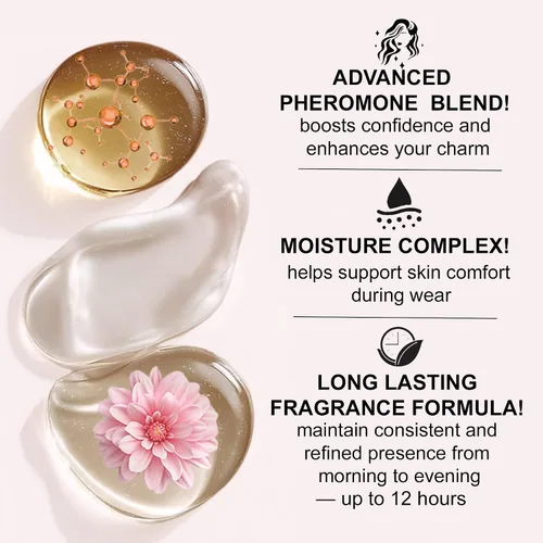 Miniatura 4 de Perfumes con feromonas para mujeres, sin alcohol, aceite de perfume de feromonas de concentración extra fuerte, aroma sensual de larga duración