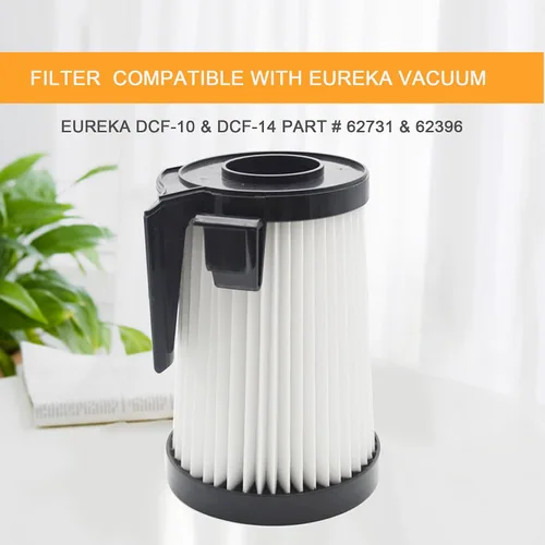 Miniatura 2 de EZ SPARES 2 piezas de repuesto para Eureka DCF-10 y DCF-14 filtro Hepa, compatible con accesorio de repuesto de la serie Optima compatible con parte