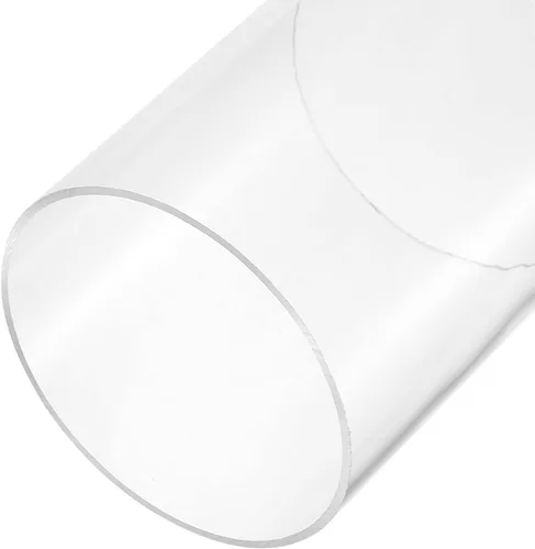 Miniatura 11 de MECCANIXITY Tubo acrílico transparente rígido redondo tubo 145 mm (5.7 ") ID 150 mm (6") OD 6" para lámparas y linternas, sistema de refrigeración