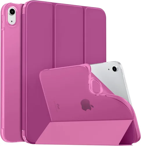 Miniatura 69 de MoKo Funda para iPad (A16) de 11ª generación 2025/10ª generación 2022, iPad de 11 pulgadas/10.9 pulgadas con cubierta trasera translúcida de TPU
