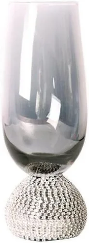 Miniatura 6 de Copas de vino de cristal sin tallo, 1 unidad, con diamantes de imitación y tachuelas, regalo de Navidad de Acción de Gracias para hombres, papá