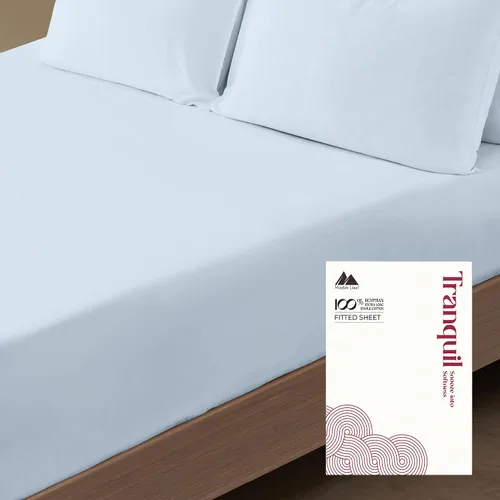 Miniatura 22 de Mayfair Linen - Sábana bajera ajustable de 100 % algodón egipcio de 800 hilos, tamaño Twin, con bolsillo profundo de 16 pulgadas, satén duradero