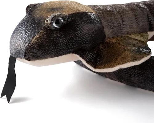 Miniatura 4 de The Petting Zoo Cobra - Peluche de animales de peluche, regalos para niños, animales salvajes del zoológico Onez, juguete de peluche de serpiente