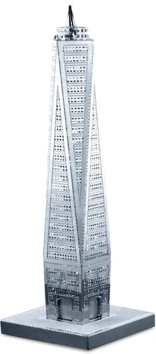 Miniatura 4 de Fascinations Juego de 4 modelos de construcción de corte láser 3D de Metal Earth 3D: 30 Rockefeller Plaza, Empire State Building, Chrysler Building