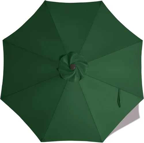 Miniatura 25 de ABCCANOPY - Sombrilla de repuesto para exteriores de 9 pies, apta para patio, con 8 varillas, color caqui