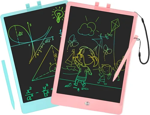 Miniatura 8 de Tableta de escritura LCD para niños de 10 pulgadas, almohadilla de dibujo reutilizable y borrable, tablero de escritura electrónico para niños