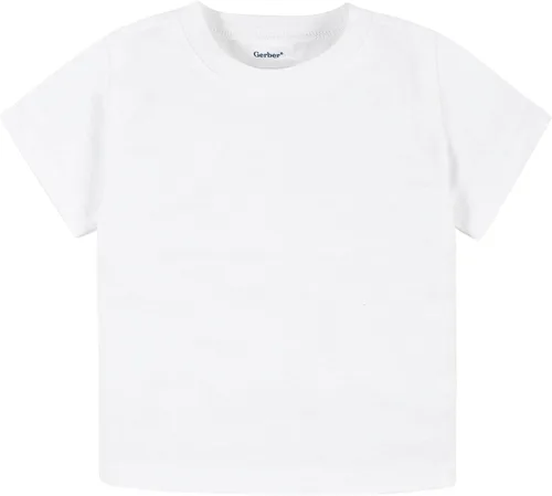 Miniatura 2 de Gerber Paquete de 5 camisetas de manga corta para bebé unisex color liso 564ozm Neutral