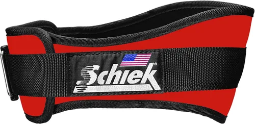 Miniatura 25 de Schiek Sports 2006 Nylon 6 Pulgadas Cinturón de Levantamiento de Pesas - Cinturón de Apoyo para Elevación de Potencia Negro