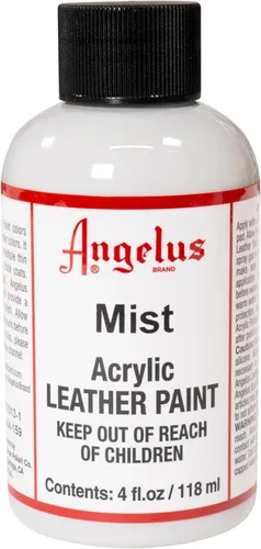Miniatura 129 de Angelus - Pintura acrílica para cuero, 4 Fl Oz, color blanco - Pintura para cuero profesional flexible, resistente a grietas, arañazos