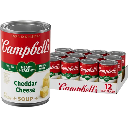 Miniatura 10 de Campbell's Sopa condensada de queso cheddar, lata de 10.5 onzas