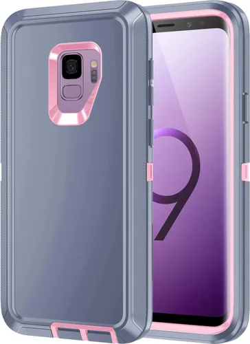 Miniatura 12 de Funda para Galaxy S9, resistente a prueba de golpes, a prueba de polvo/caídas, 3 capas, protección de cuerpo completo, funda resistente para Galaxy