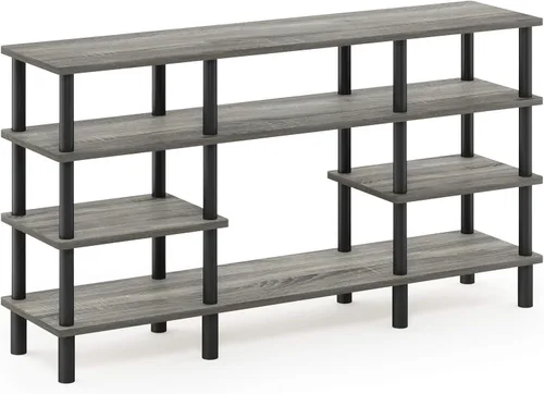 Miniatura 58 de Furinno 11191BK THE Centro de Entretenimiento Soporte para TV, Negro