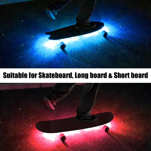 Miniatura 7 de LED Skateboard Light, Remote Control Skateboard Light, Longboard Light,Shortboard Light,16 Color Change by Yourself, Waterproof, Shockproof,Super