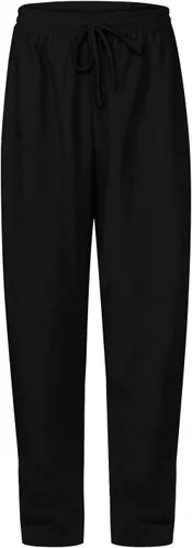 Miniatura 5 de Pantalones deportivos holgados de pierna ancha para mujer, de forro polar, cintura alta, con bolsillos, ligeros, cómodos, con cordón