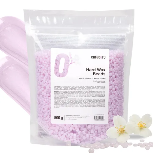 Miniatura 15 de Curacoro Granos de cera italiana – 7.05 oz de perlas de cera dura para depilación de cuerpo completo en cara, cuerpo, brasileño, bikini, piernas