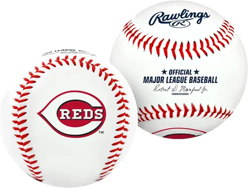 Miniatura 19 de Rawlings Béisbol oficial de la MLB 2026 con logo del equipo Todos los 30 equipos de la MLB disponibles