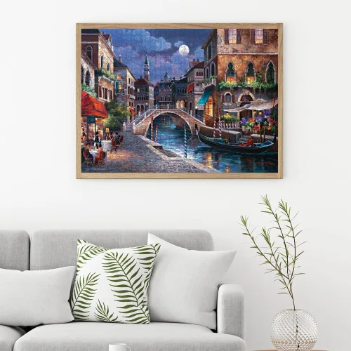 Miniatura 4 de Anatolian Puzzle - Calles de Venecia II, Rompecabezas de 1000 piezas, #3087