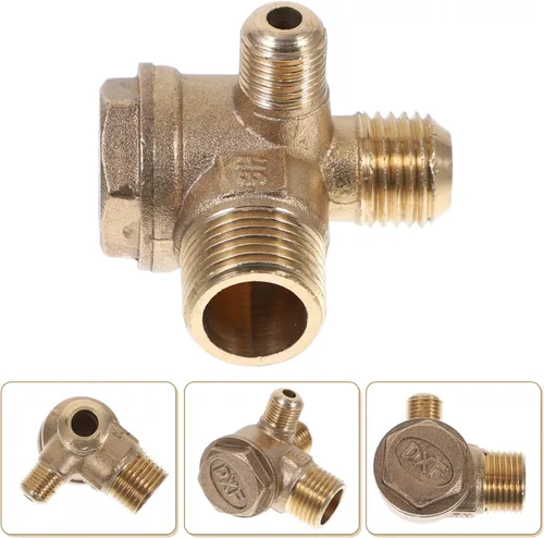 Miniatura 8 de Uonlytech Compresor de aire Válvula de retención Tanque Kit de válvula de retención Accesorio para compresor de aire Piezas de compresor de aire