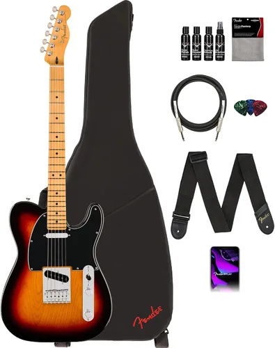 Miniatura 32 de Fender Player II Modified Telecaster - Paquete de ráfaga de 3 tonos con estuche, correa, cable, juego de púas de 3 piezas y kit de limpieza