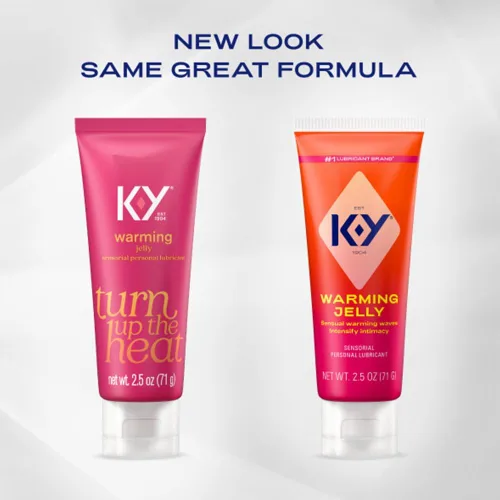 Miniatura 4 de K-Y Warming Jelly - Fórmula a base de glicerina de 2.5 onzas líquidas, lubricante personal sensorial para hombres, mujeres y parejas y seguro