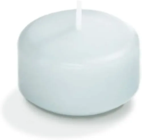 Miniatura 81 de yummi Caja de 18 velas flotantes color rojo rubí de 3 pulgadas