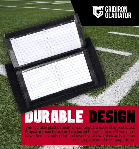 Miniatura 6 de Gridiron Gladiator - Muñequeras de juego para jóvenes y adultos - Bandas de brazo de entrenador de muñeca - Pulsera QB - Pulseras de sóftbol