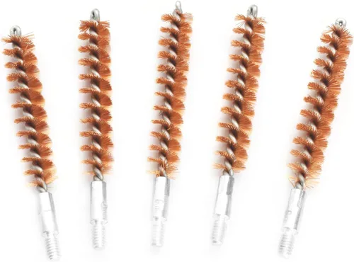 Miniatura 4 de Kit de 10 piezas de cepillo/hisopo para cañón, cepillos de limpieza para cañón de escopeta/pistola (9MM)