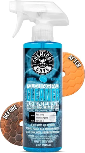Miniatura 6 de Chemical Guys BUF_333_16 Limpiador de Almohadillas de Pulido de Espuma y Lana, a Base de Cítricos, 16 fl oz