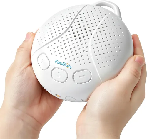 Miniatura 10 de Máquina de ruido blanco para bebés y niños - Chupete de sueño para bebés Máquina de sonido portátil con luz nocturna para guardería 16 sonidos