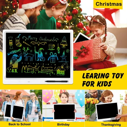 Miniatura 6 de Tableta de escritura LCD de 18 pulgadas para niños y adultos, tableta de dibujo grande 18 Inch Large Drawing Tablet with Stand, Screen-Free Travel