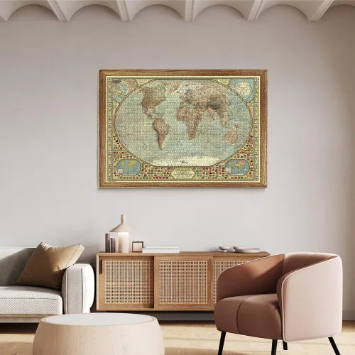 Miniatura 2 de Anatolian Puzzle - Mapa del mundo, Rompecabezas de 2000 piezas, #3935