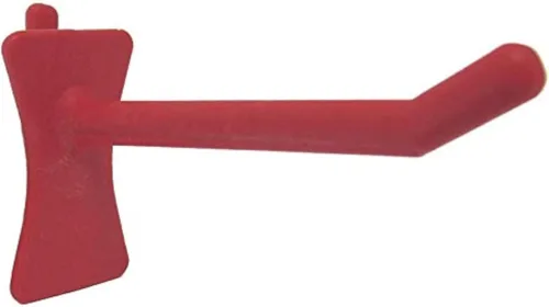 Miniatura 25 de PegPro® J, Kit de ganchos de 1", 2" para tablero de clavijas estándar de "fibra de madera" – Ganchos duraderos de plástico para tablero de clavijas